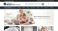 Desktop Screenshot of bedbathhome.com